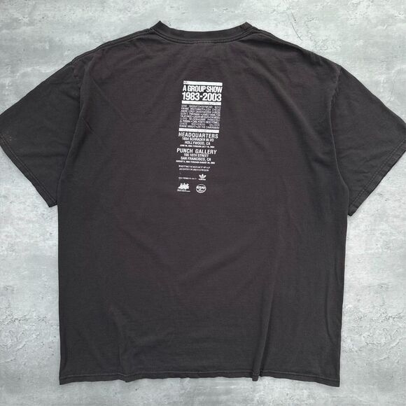 Vintage Adidas It's Like That 20 Years of Run DMC JMJ 2003 Group Show T Shirt - Picture 6 of 8